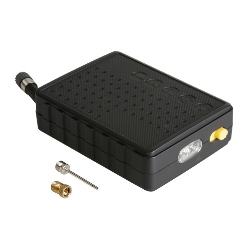 Kompresszor, mini, LED lámpával, kerékpár, motorkerékpár, labda, Lampa Pocket Compressor