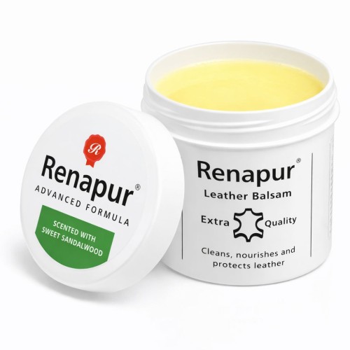 Bőrtárgy ápoló méhviaszos balzsam édes szantálfa illatú 200ml Renapur