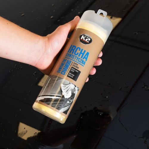 Kendő, nedvszívó, szintetikus szarvasbőr 66 x 43 cm, K2 Ircha M405