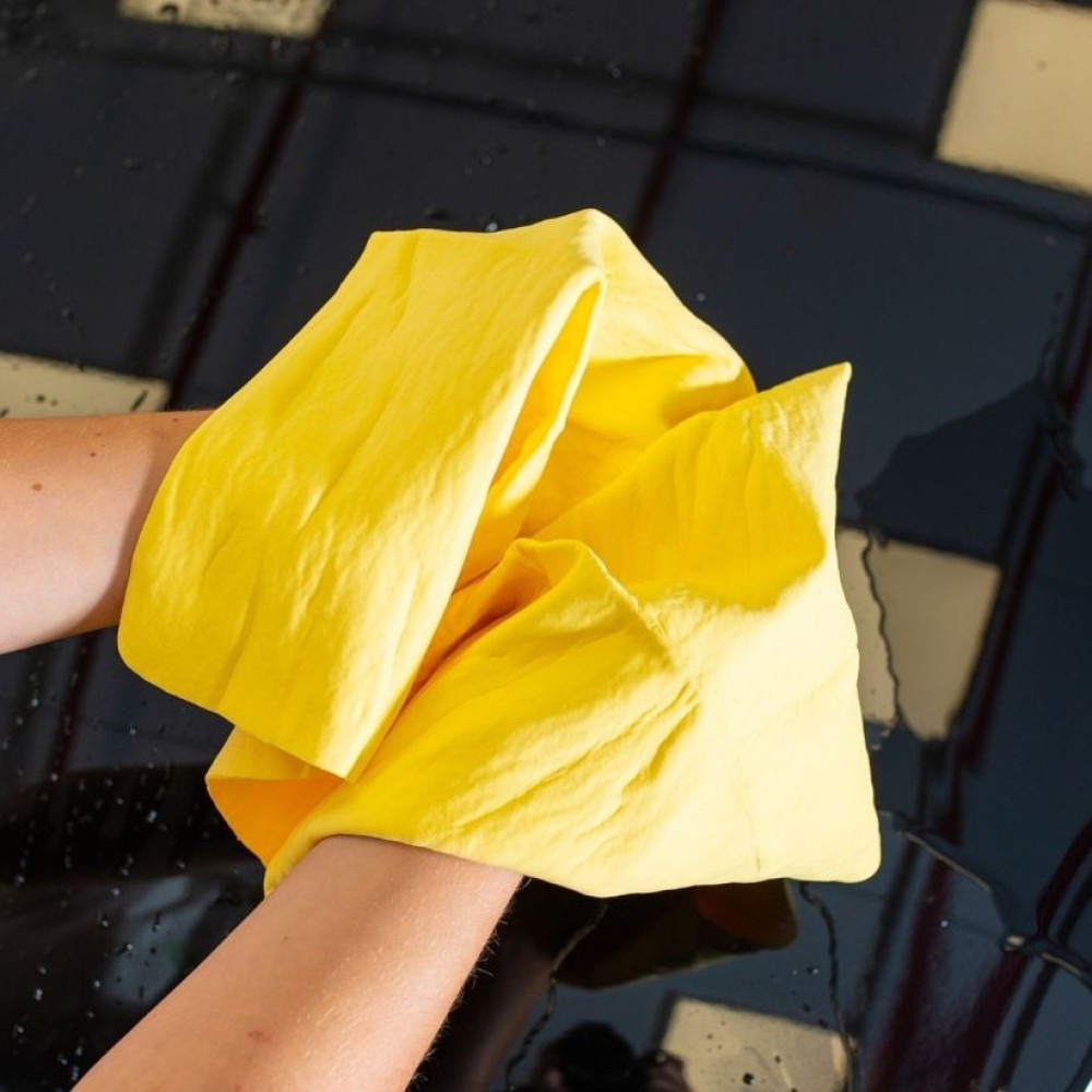 Kendő, nedvszívó, szintetikus szarvasbőr 66 x 43 cm, K2 Ircha M405