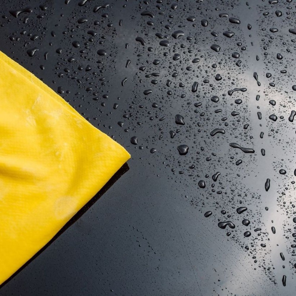 Kendő, nedvszívó, szintetikus szarvasbőr 66 x 43 cm, K2 Ircha M405