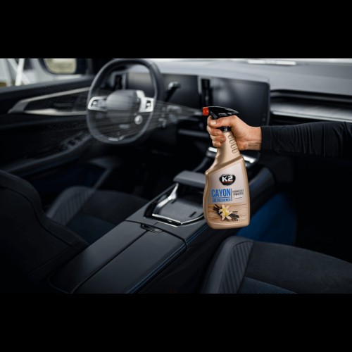 Légfrissítő spray vanília illatú, autóba, otthonra 700 ml K2 Cayon vanília M115VM