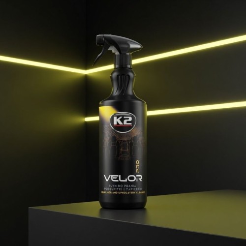 Tetőkárpit- és üléstisztító spray 1 liter K2 Velor Pro D5031