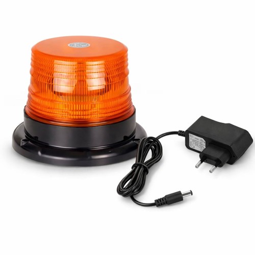 Tetővillogó, narancssárga, akkumulátoros, Autolife 23121