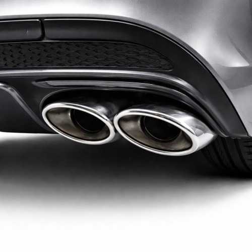 Kipufogóvég, dupla, 50 mm csőre, AMG design, KPV-HJH3010