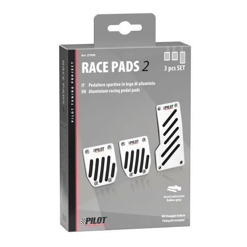 Alumínium pedálvédő szett 3db-os, Lampa, Race 2
