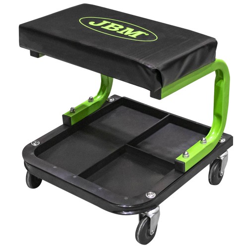 Műhelyszék, alsó szerszámtálcával, négyszögletes, JBM 50844