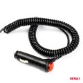 Villogófény, 60 LED-es, IP66 narancssárga, W22M 12V/24V, AMIO 03337