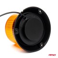 Villogófény, 60 LED-es, IP66 narancssárga, W22M 12V/24V, AMIO 03337