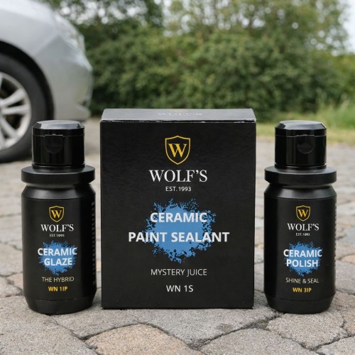 Kerámia nano háromlépcsős bevonat készletben, Wolf WN 1C CERAMIC KIT