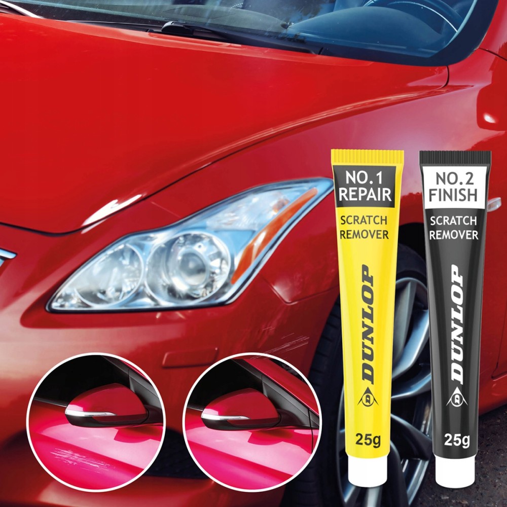 Karcolás javító készlet autó fényezésre 9db-os, Dunlop