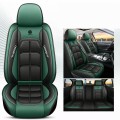 Üléshuzat szett, PU bőr, zöld-fekete, Sonsang Prémium