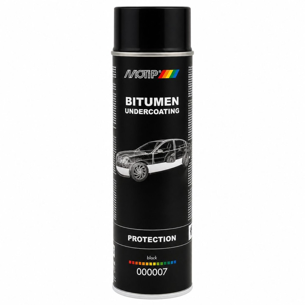 Alvázvédő bitumenes fekete spray 00007 500ml.