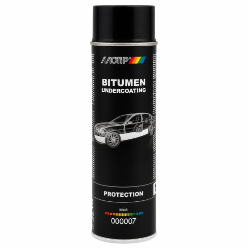 Alvázvédő bitumenes fekete spray 00007 500ml.