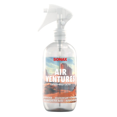 Autóparfüm spray bőr - vad kaktusz, 300 ml Sonax AirVen­tures Leather+Wild Cactus