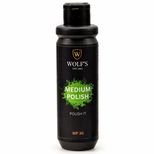 Autópolír viasszal, közepes erősségű 225ml Wolf WP 3G