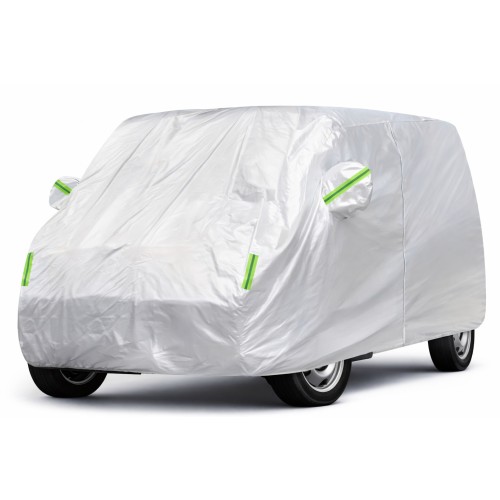 Autótakaró ponyva, kis busz, 580 x 200 x 170 cm, 3 rétegű, cipzáras, Autolife 68146