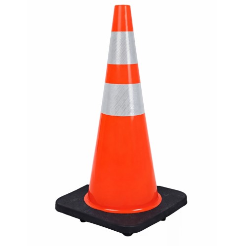 Bója, fényvisszaverő csíkokkal, narancssárga, 90 cm, Maxspeed RSTC009