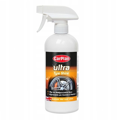 Gumiápoló- és védő spray 500 ml, CarPlan Ultra Tyre Shine