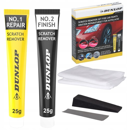 Karcolás javító készlet autó fényezésre 9db-os, Dunlop