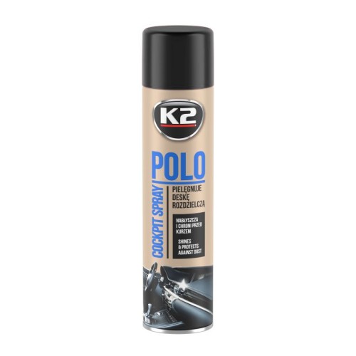 Műszerfalápoló spray vanilia 750ml K2 Polo Cockpit K4071