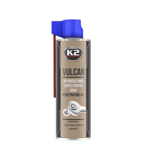 Rozsdaoldó- és csavarlazító spray 500 ml, K2 Vulcan W115