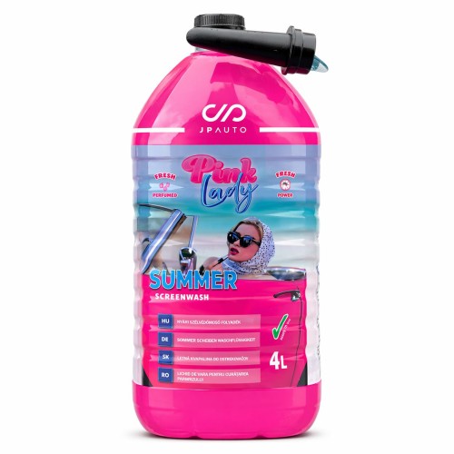 Szélvédőmosó, nyári Pink Lady 4 liter JP Auto