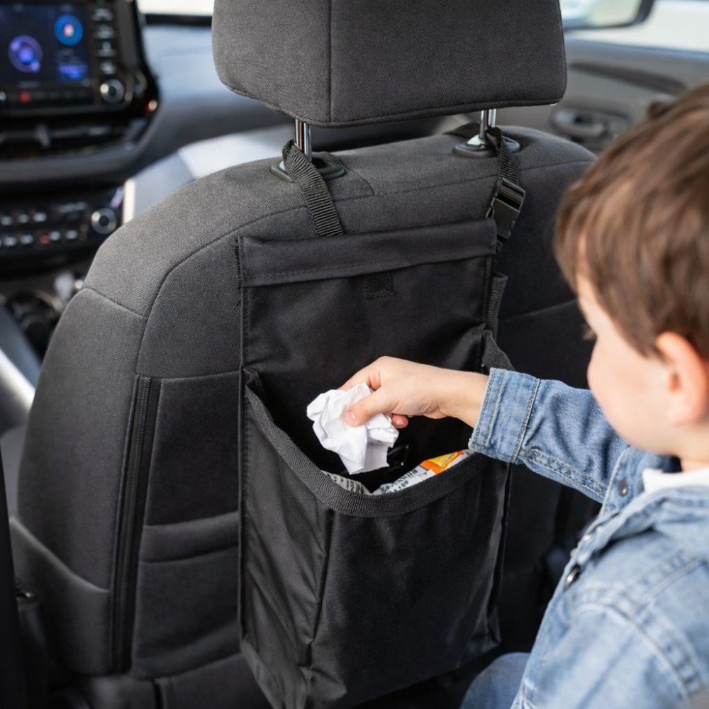 Szeméttároló táska, fejtámlára rögzíthető, MaxSpeed