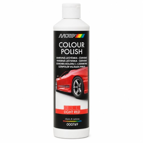 Színpolír piros 500 ml MOTIP 000749