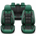 Üléshuzat szett, PU bőr, zöld-fekete, Sonsang Prémium