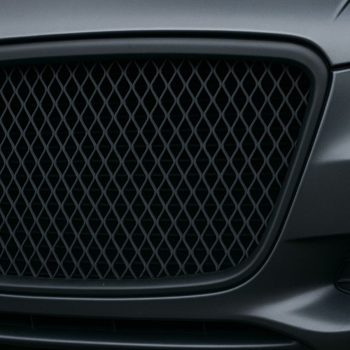 Hűtőrács fekete (grill rács) 100x25cm AM9768