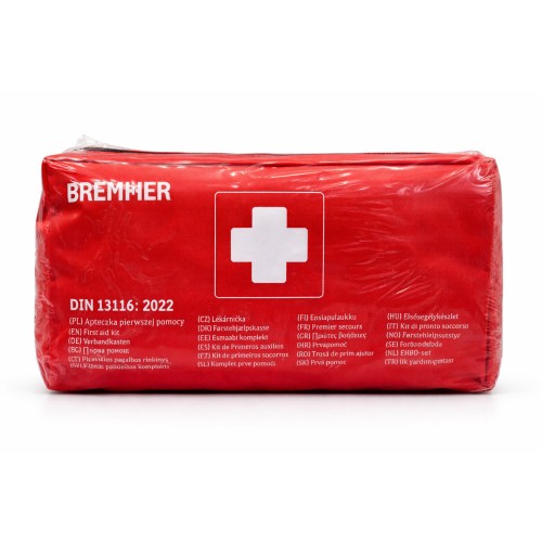 Elsősegély tasak (B) kategóriás EU szabványos 93/42/EHS