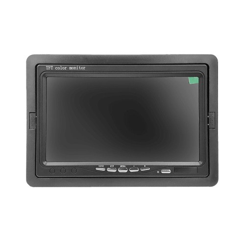 Monitor tolatókamerához 7 colos - 12/24V Autolife 73010