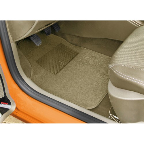 Autószőnyeg szett 4db-os, univerzális bézs színű, Lampa Cosmo 25102