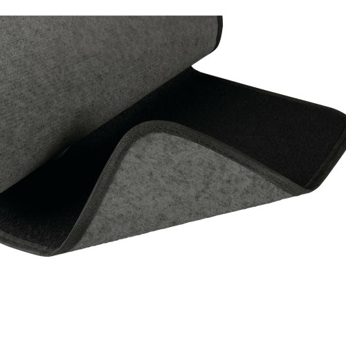 Textilszőnyeg 4db-os ganitúra, univerzális, fekete, Lampa Basic Gran Pree