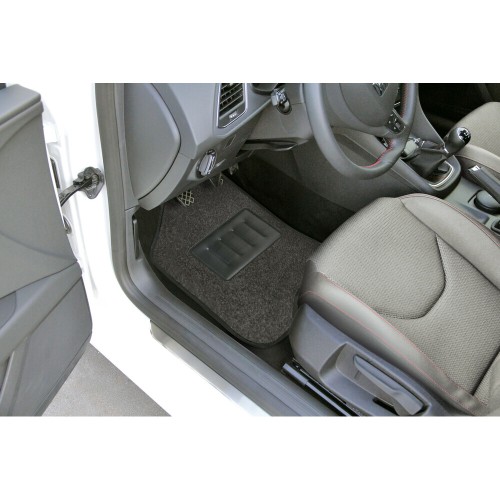 Textilszőnyeg, fekete, univerzális, 4db-os, Lampa Roki Gran Pree