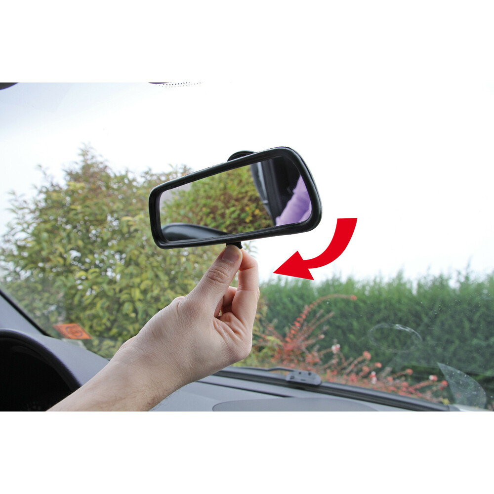 Tükör, középső, visszapillantó tapadókorongos Lampa 65499 213x55 mm