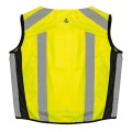 Láthatósági fényvisszaverő mellény, gumírozott XL, EN 1150, Lampa Reflexy