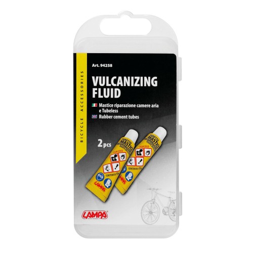 Gumijavító vulkanizáló ragasztó 2 x13 g Lampa 94258