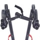 Kerékpártartó vonóhorogra, 2db E-bikehoz, Mottez Jupiter 2 Elec