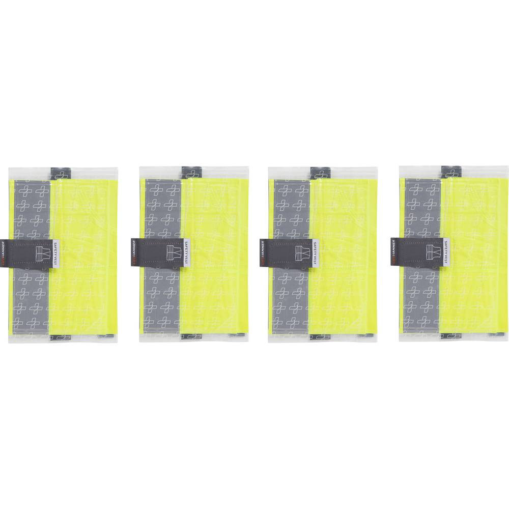 Láthatósági biztonsági mellény készlet, atószőnyeg alá Carpoint LifeHammer Safety Vest