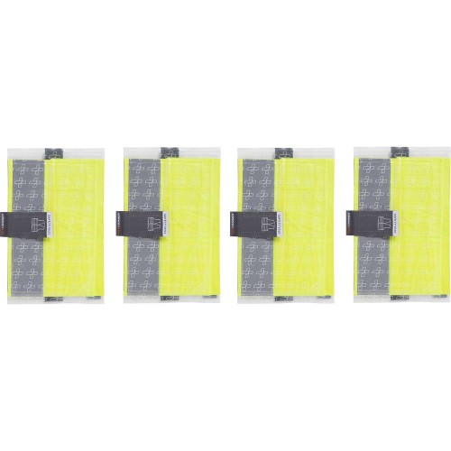 Láthatósági biztonsági mellény készlet, atószőnyeg alá Carpoint LifeHammer Safety Vest