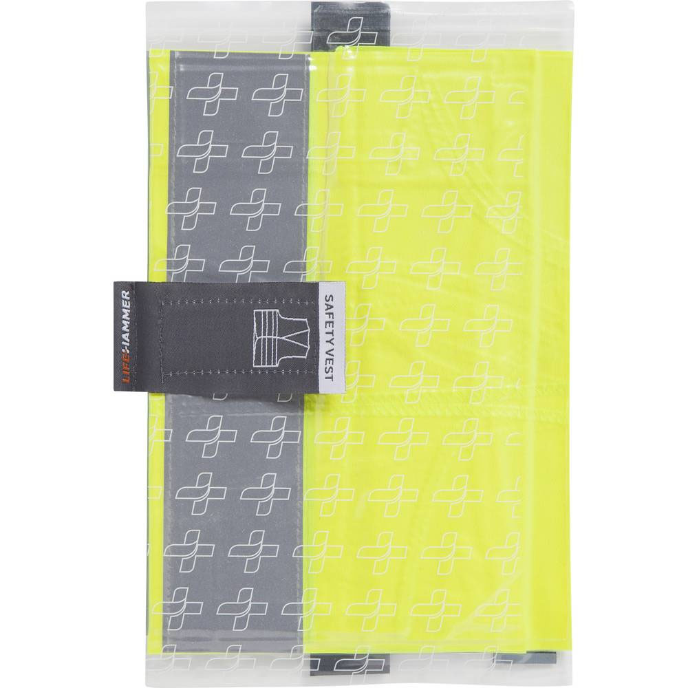 Láthatósági biztonsági mellény készlet, atószőnyeg alá Carpoint LifeHammer Safety Vest