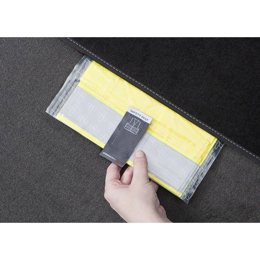 Láthatósági biztonsági mellény készlet, atószőnyeg alá Carpoint LifeHammer Safety Vest