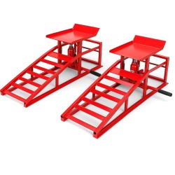 Autószereléshez acél rámpa 2 Tonnás emelővel, párban AFHM T01K9191