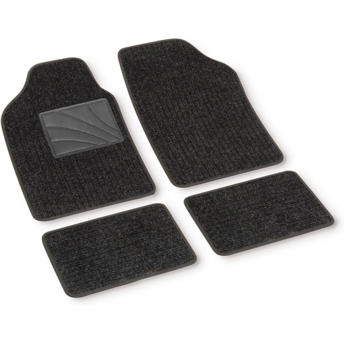 Autószőnyeg 4db-os szövet garnitúra, univerzális, antracid, Bottari 14083