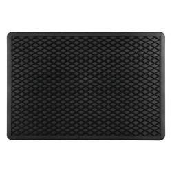 Autószőnyeg, darabos, , PVC, fekete, 52 x 35 cm, Lampa Gran Pree Rombo