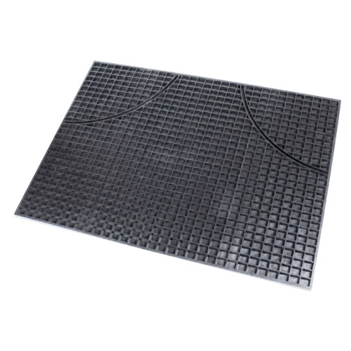 Autószőnyeg, gumi, darabos, ollóval vágható, Bottari