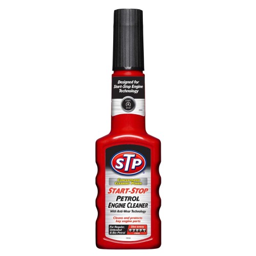 Benzin motortisztító üzemanyagadalék 200 ml, STP Start-Stop Petrol Cleaner