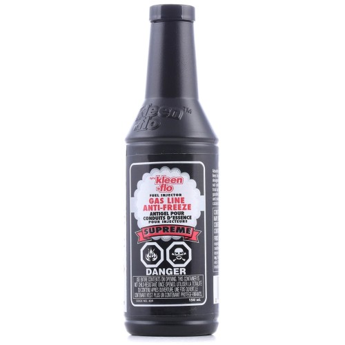 Benzin téli vízmentesítő üzemanyagadalék, 150 ml Kleen-flo 409 Gas Line Anti-Freeze (Supreme)